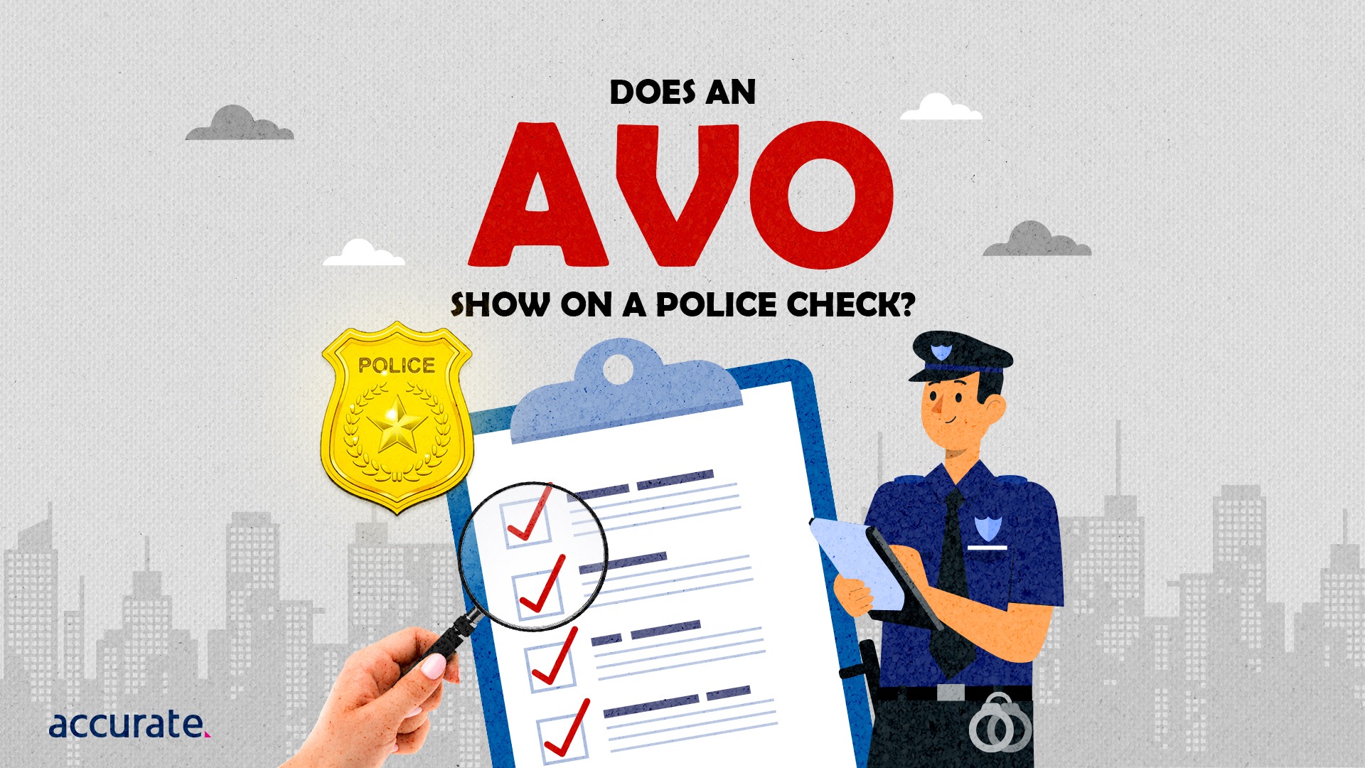 Featured Image - Does an AVO Show on a Police Check?