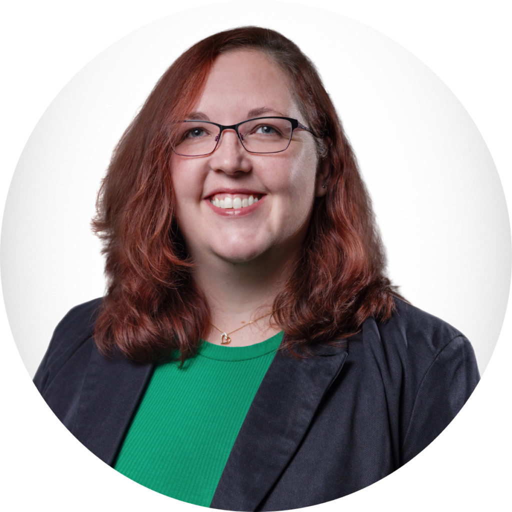 Headshot of career gaps expert and Client Services Manager Katie Underhill